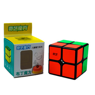 奇艺布丁魔方二阶田田豆丁入门顺滑幼儿园培训启蒙益智开发智力