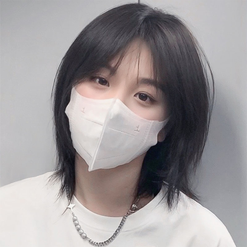 假发女短发夏季女生日常锁骨发狼尾鲻鱼头减龄波波头自然全头套式