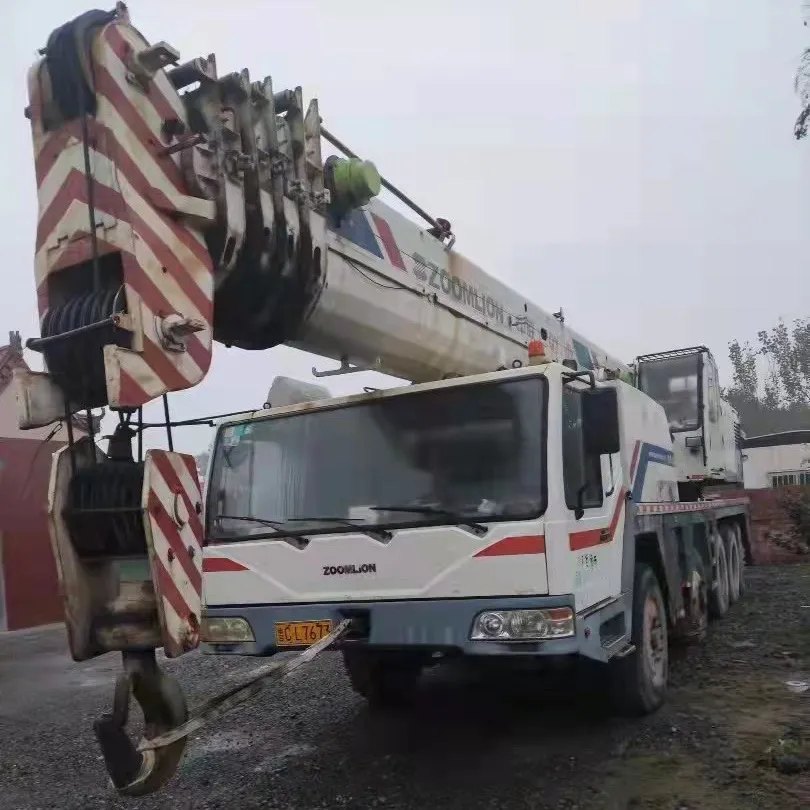 Used truck crane Zoomlion 100t China heavy duty lifting tool