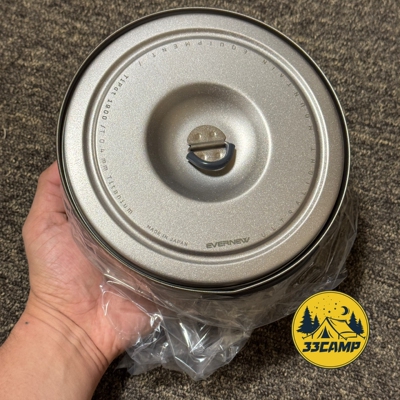 大钛锅1.9升日本制evernew爱玩牛