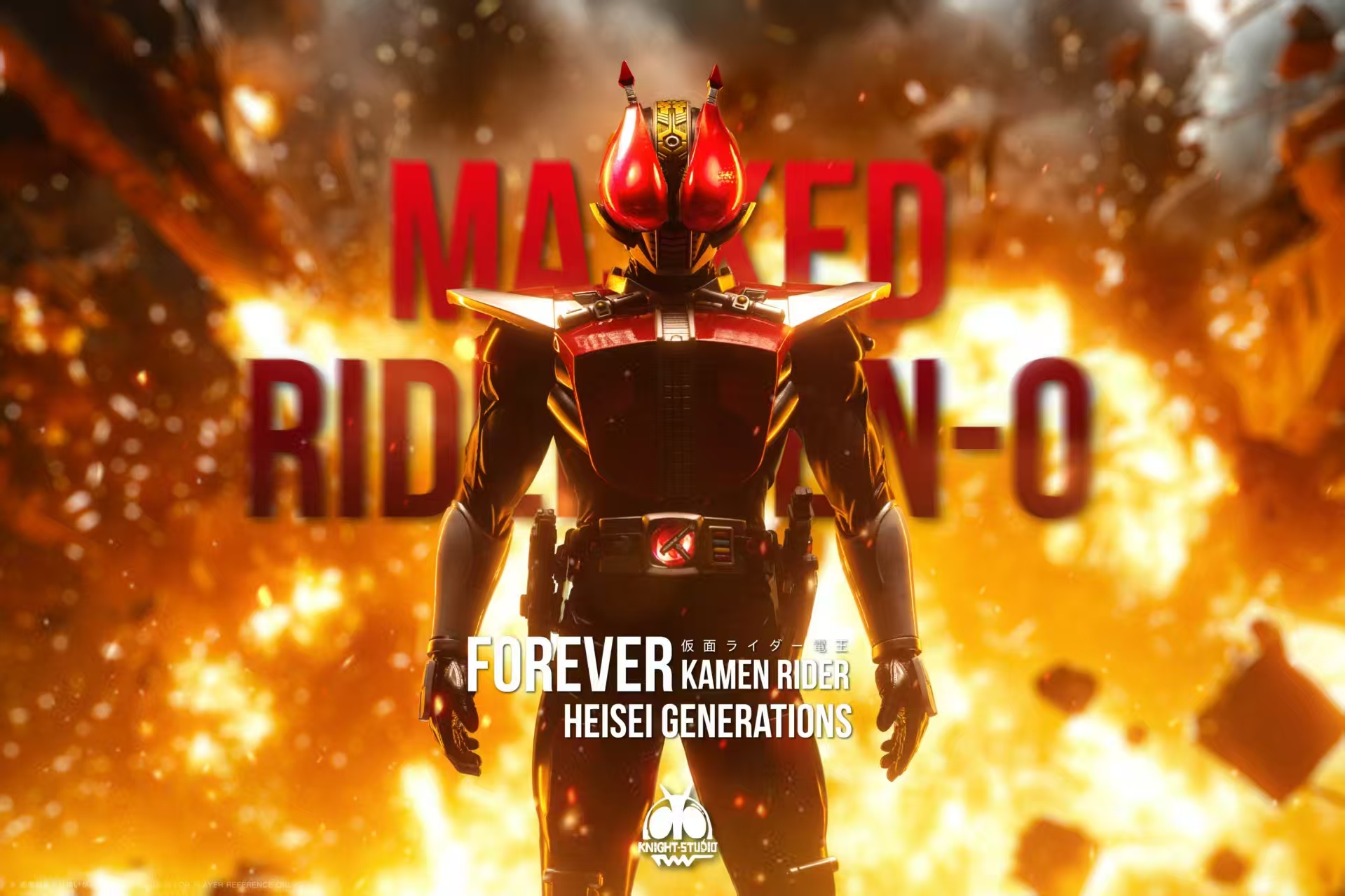 【大头模玩】Knight Studios 假面骑士系列第一弹 电王