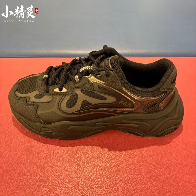 FILA斐乐2025年冬季火星男女款休闲复古跑步运动鞋F12M/W542103