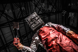 恶灵附身 保管者cos 保险柜男 cos道具 cosplay道具接受来图定做