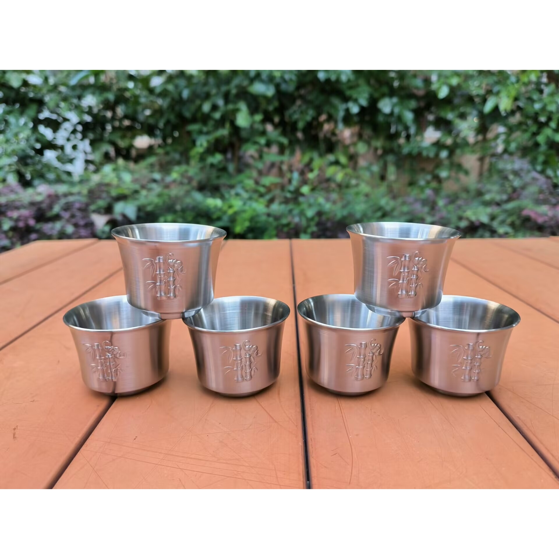 双层304钢白酒杯茶杯莱德斯精致