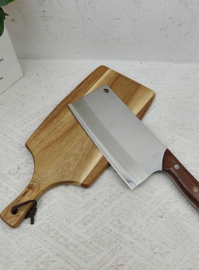 强烈推荐cpm-3V粉末钢夹钢轻薄斩切刀菜刀二用刀斩鸡鸭排骨拍姜蒜