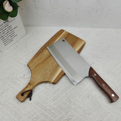 cpm-3V粉末钢夹钢轻薄斩切刀菜刀