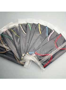 藏蓝色口罩深蓝10色耳绳透气潮流夏季高颜值显脸小Morandi莫兰迪