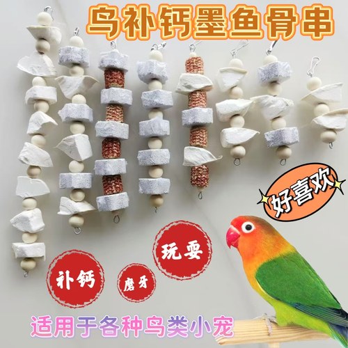 鹦鹉玄凤虎皮牡丹补钙松鼠鸟食