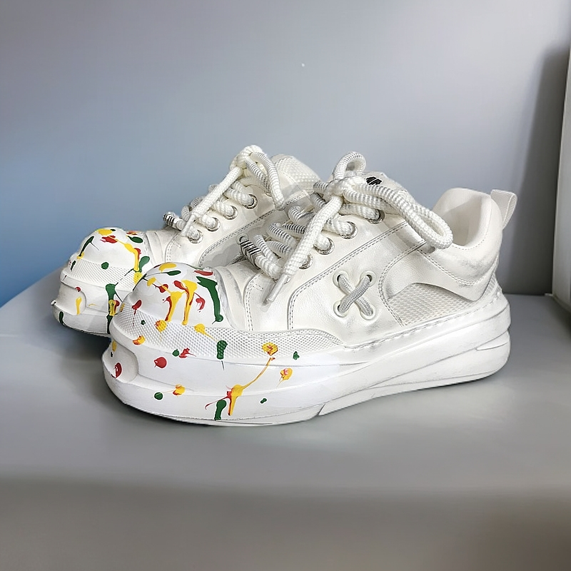 库巴科2025新款厚底增高老爹鞋