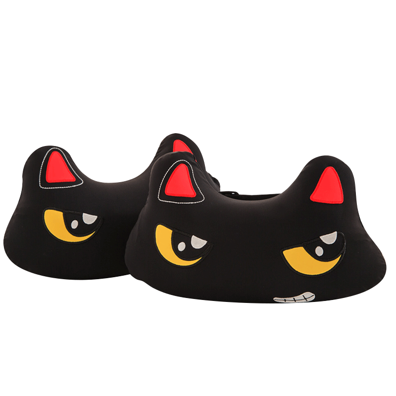 Sheepet舒宠软体公仔 纳米粒子猫咪可爱车靠枕 颈枕公仔 节日礼物