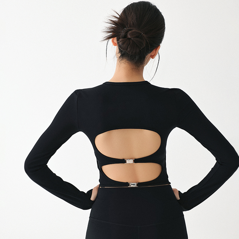 sweetrun修身瘦弹力运动健身上衣