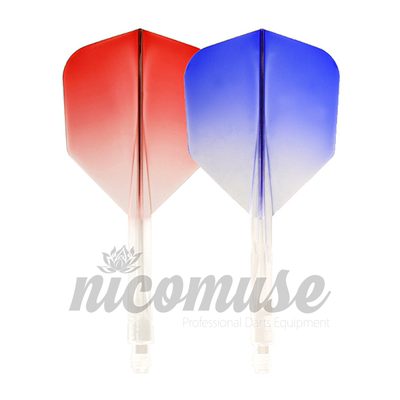 CONDOR AXE Gradation Small 透明 硬质一体镖翼 shape