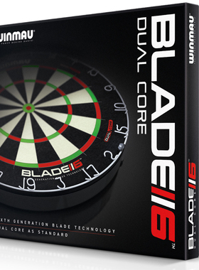 Winmau Blade6 刀锋6 第6代 双核飞镖靶