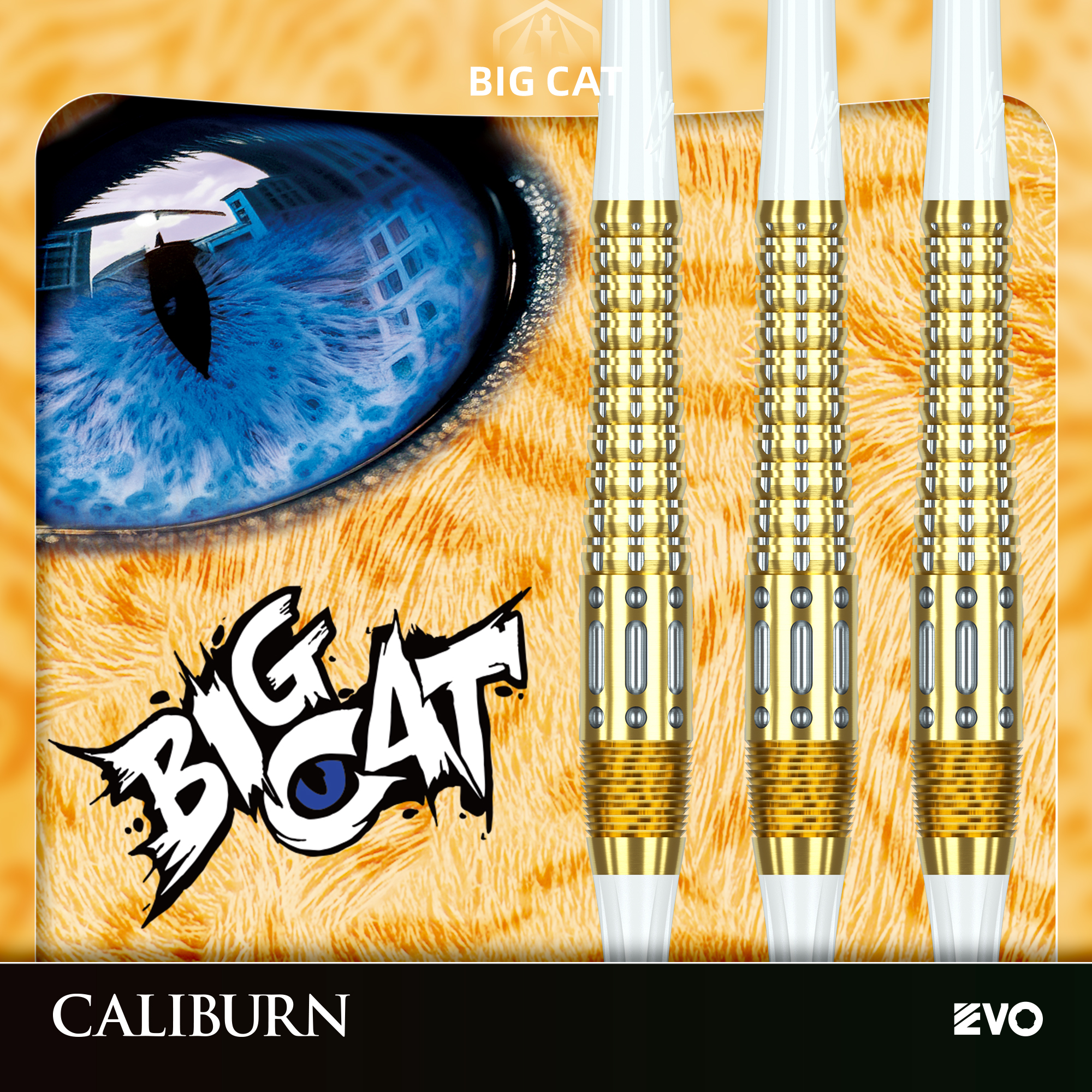 CALIBURN BIG CAT系列 Lynx 90%钨钢 专业EVO软式飞镖 硬式飞镖