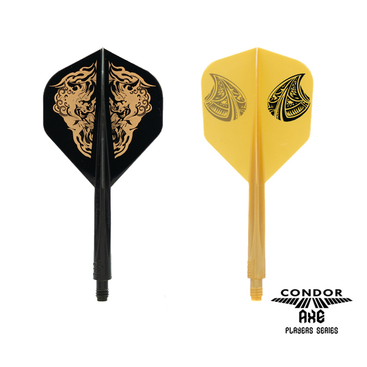 CONDOR AXE PRO镖手款大方形飞镖翼寒战小方形金色加硬一体尾翼