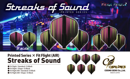 COSMO Fit Flight (AIR) Printed Streaks of Sound 声波镖翼