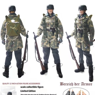 手办兵人玩具士兵模型军人1比6可动二战特种人偶一战现代摆件威龙