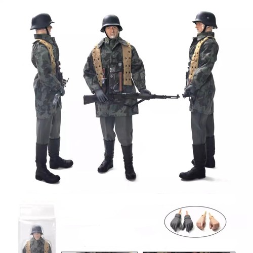 手办兵人玩具士兵模型军人1比6