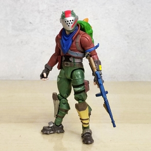 堡垒之夜手办废铁兵人偶特种部队可动夺宝奇兵沙盘模型3.75寸玩具