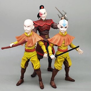 降世神通手办玩具安昂卡塔拉祖寇王子5寸可动人偶周边模型摆件