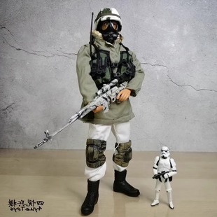 士兵人手办现代空降师偶特种模型可动孩玩具礼物武器配件摆件威龙