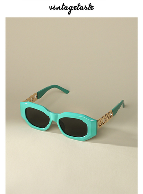 VINTAGETASTE多边形墨镜