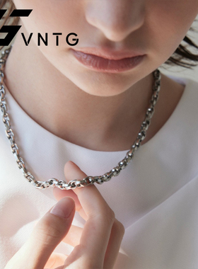 VINTAGETASTE 日系中性风格小众链条锁骨链项链颈链ins风高级感
