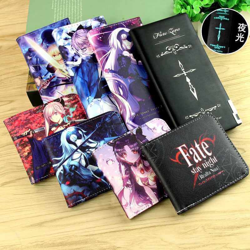 Fate/Grand Order黑贞德FGO二次元动漫周边命运之夜长款钱包学生