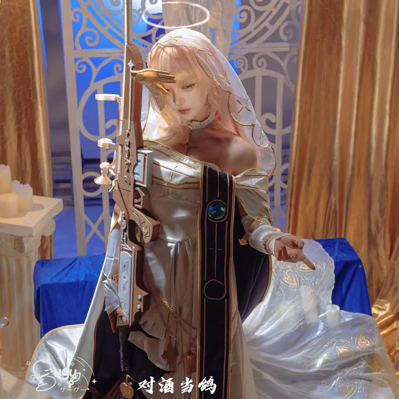 对酒当鸽预售明日方舟cos 蕾缪安 音律联觉 昔时我见暮星安魂曲图片