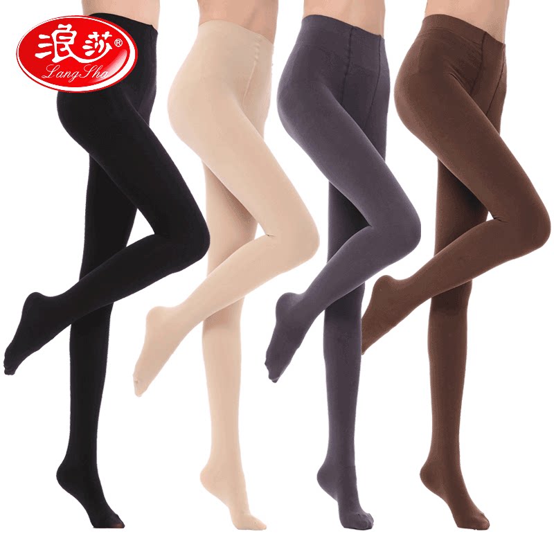 浪莎性感美腿裤袜中厚薄款女袜子