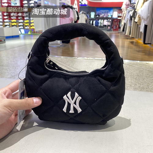 MLB男女时尚刺绣休闲斜挎单肩包