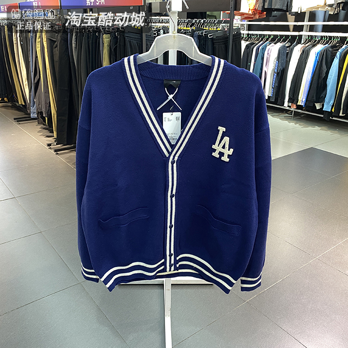 MLB男女学院风毛衣夹克外套