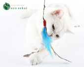 美国产gocat逗猫棒长杆羽毛棒可替换头猫咪玩具美国兽医研发推荐