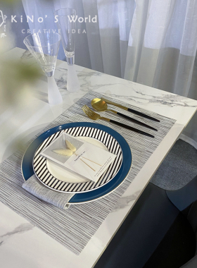 餐具售楼处别墅会所摆件样品房