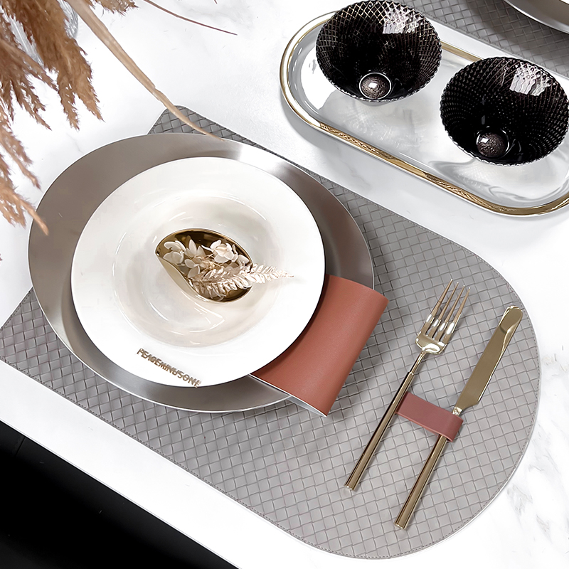 样板间餐具套装组合摆件轻奢软装