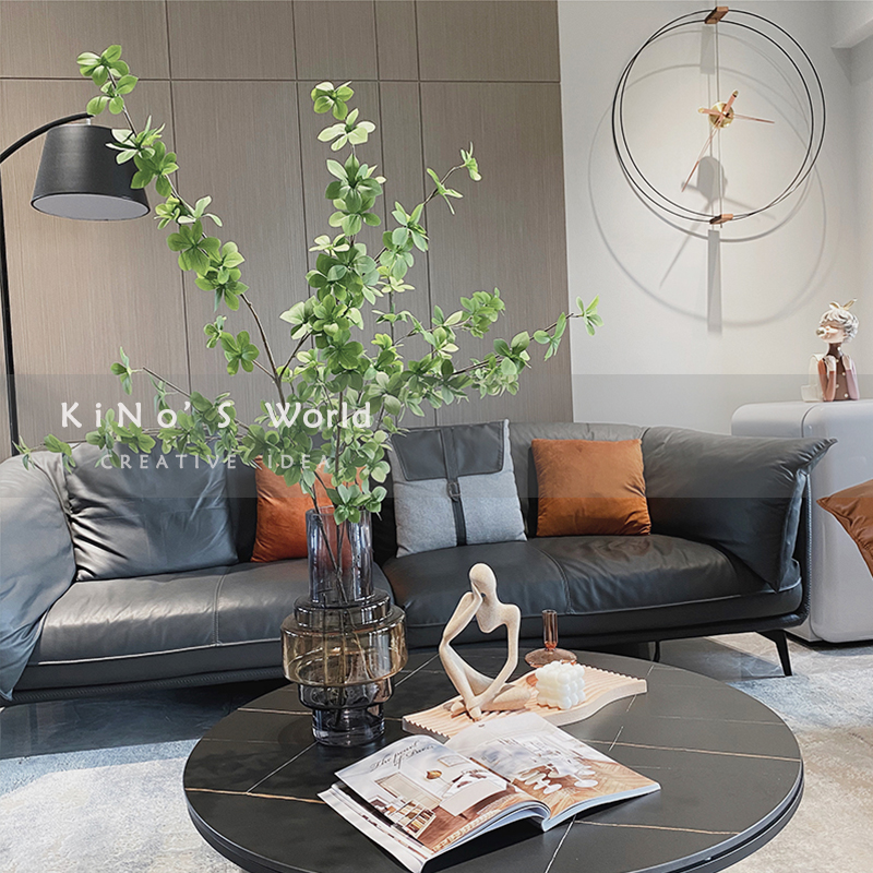 轻奢风抽象插花瓶样板售楼处摆件