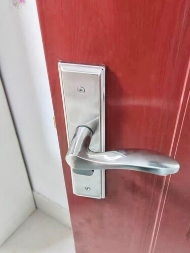 房门锁卧室内门锁具换锁配锁大58锁体室木门锁执手面板不锈钢门锁