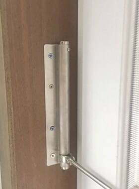 自动缓冲弹簧器铝塑门静音闭门器回弹器房门家用大号小型关门器