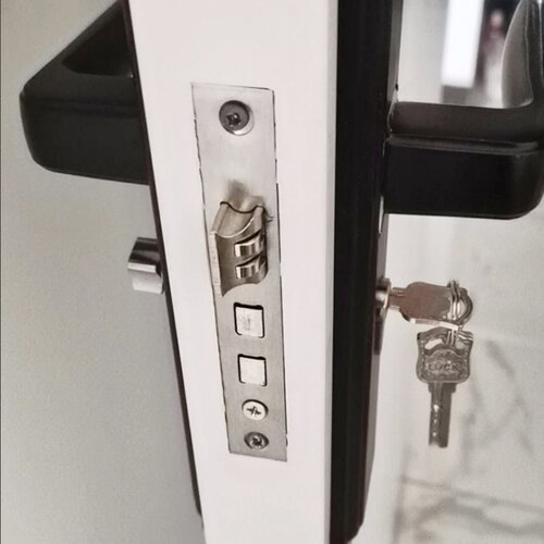 配件静音小50锁具老门锁芯锁心不锈钢轴承锁体家用卧室门换锁室内