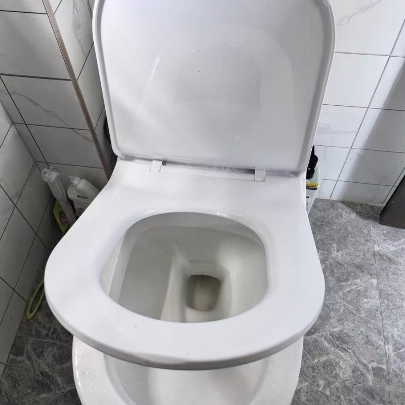 家用一键快拆坐便盖加厚方形座便器盖板U型V型静音大号缓降通用