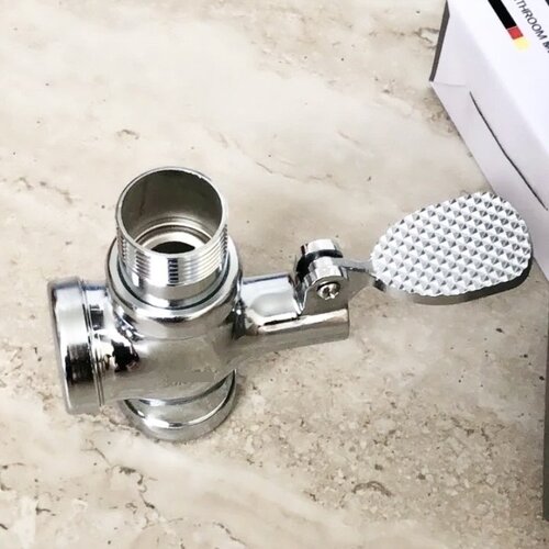 大便延时阀阀门便池脚踏阀卫生间冲洗阀脚踏式开关蹲便器脚踩式