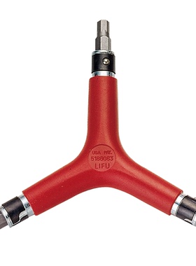 台湾立富IceToolz工具 自行车Y型内六角扳手 十字 一字螺丝刀74A1