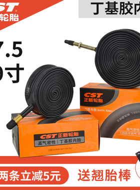CST正新27.5 29自行车法嘴美嘴内胎27.5x1.5/1.75/1.9/2.125/2.35