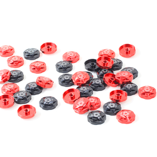 RISK铝合金气室盖肩控盖气叉防尘盖气嘴帽山地自行车避震前叉肩盖