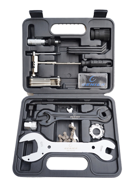 台湾保忠GENIER自行车工具箱居家简易修车工具套装日常维护工具组