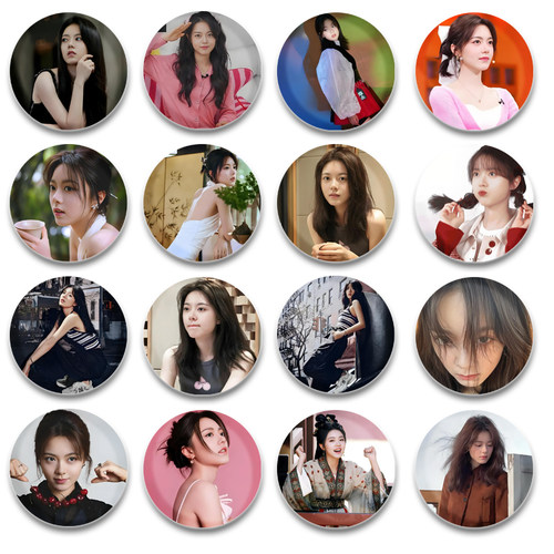 赵今麦周边吧唧徽章吧唧58mm马口铁胸章胸针挂件朋友谷子礼物pin