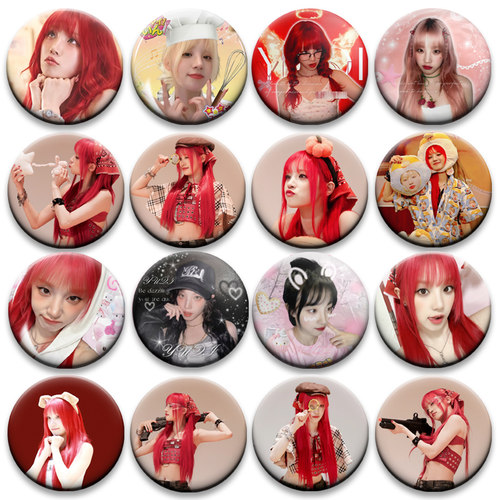 宋雨琦吧唧58mm马口铁胸章谷子挂件明星应援周边痛包徽章日谷痛包