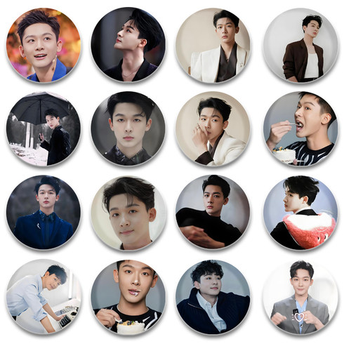 张晚意徽章58mm马口铁胸针谷子挂件明星演唱会应援周边朋友礼物