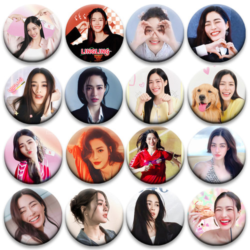 泰剧我们的秘密周边Orm邝玲玲lingorm谷子吧唧包58MM谷圈胸针徽章