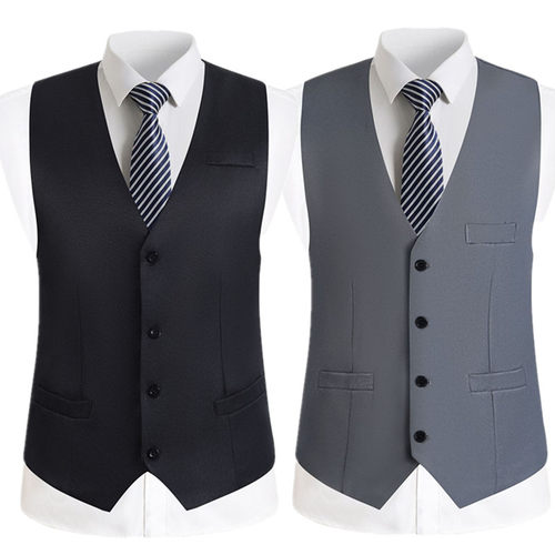 西装马甲男士西服新郎结婚韩版礼服修身英伦背心休闲伴郎职业商务